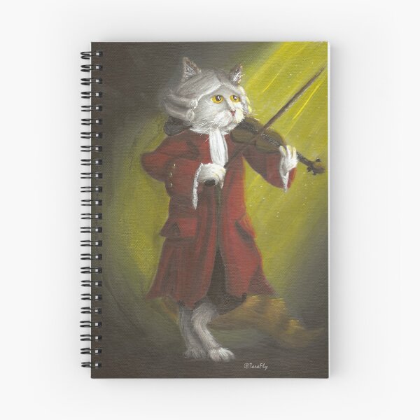 Item preview, Wolfgang Amadeus Mozart - Cat Composer Violinist designed and sold by TaraFlyPhotos.