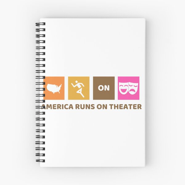 Item preview, America Runs on Theater designed and sold by adeletalk.