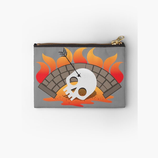 Item preview, BRIDGEBURNERS fanart Burning bridge with an impaled skull designed and sold by jazzydevil.