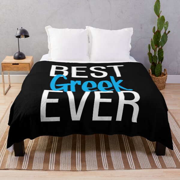 Item preview, Best Greek Ever Growing Up Greek Greece Proud Strong White Lettering designed and sold by ProjectX23.