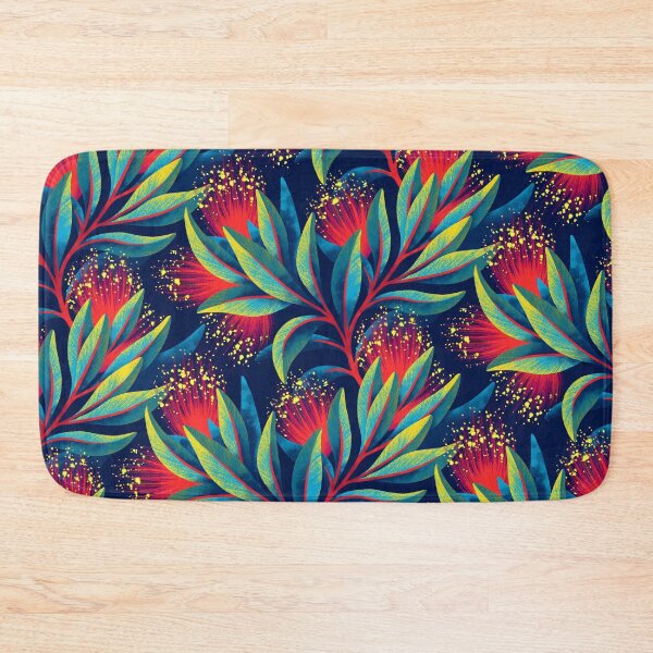Item preview, Pohutukawa - Red / Green designed and sold by Andrea Muller.