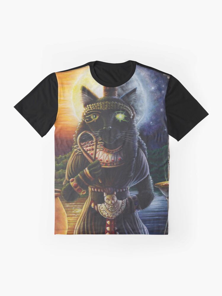 "Bastet Egyptian Cat Goddess" Tshirt for Sale by TaraFlyPhotos