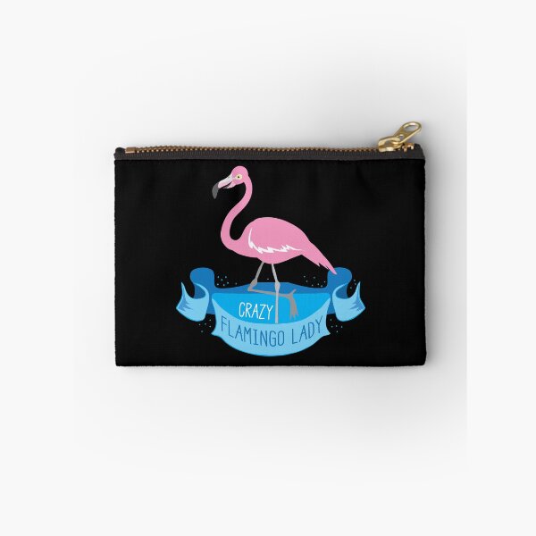 Item preview, Crazy flamingo lady banner designed and sold by jazzydevil.