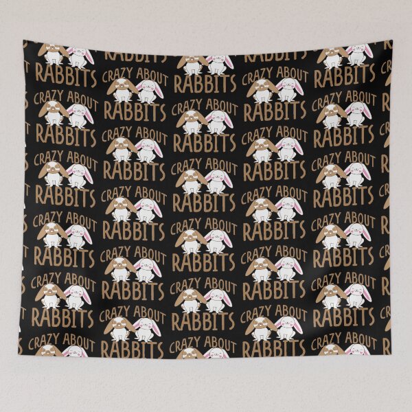 Item preview, Crazy about rabbits designed and sold by jazzydevil.