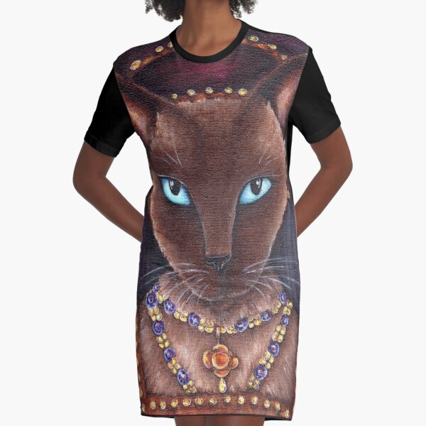 Tudors Anne Boleyn Cat Konig Heinrich Viii Frauen T Shirt Kleid Von Taraflyphotos Redbubble