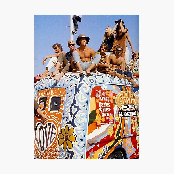 Woodstock Van Photographic Print