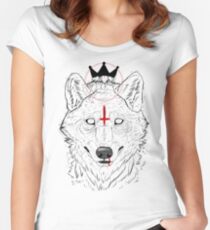 The Wolf King Women's Fitted Scoop T-Shirt