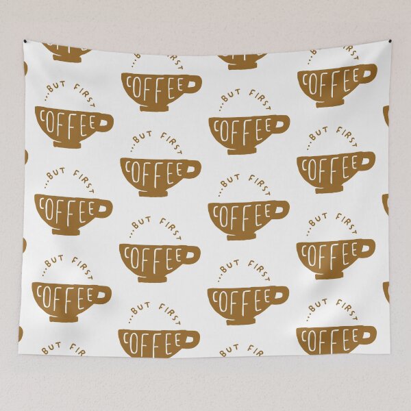 Item preview, But first coffee  designed and sold by Kerry Pritchard.