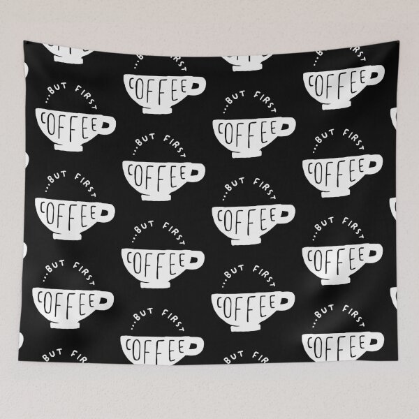 Item preview, But first coffee  designed and sold by Kerry Pritchard.