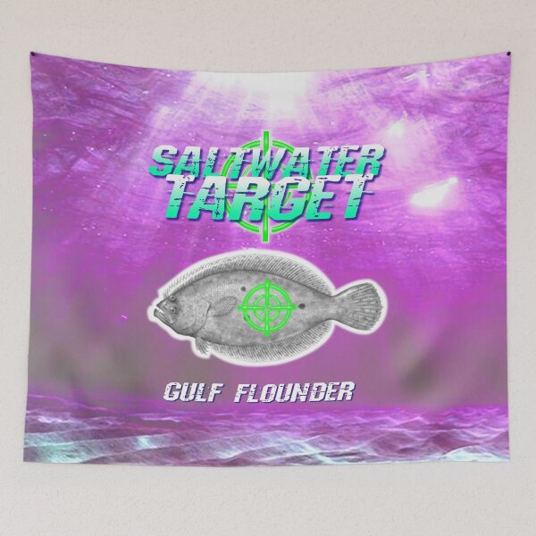 Item preview, Saltwater Target Gulf Flounder designed and sold by Robert D Overstreet.