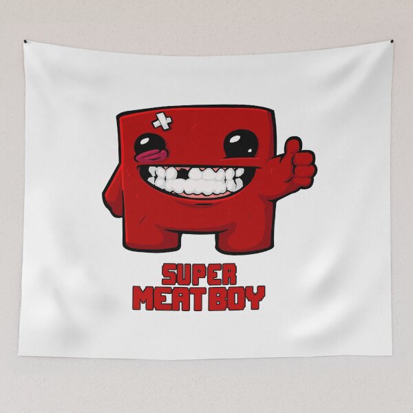 Item preview, Super Meat Boy designed and sold by RelaxedToxic.