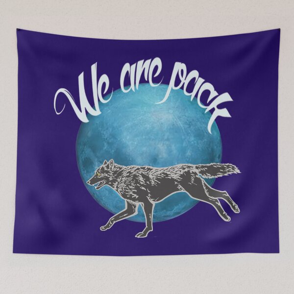 Item preview, Nighteyes wolf - we are pack designed and sold by Kestrelle.