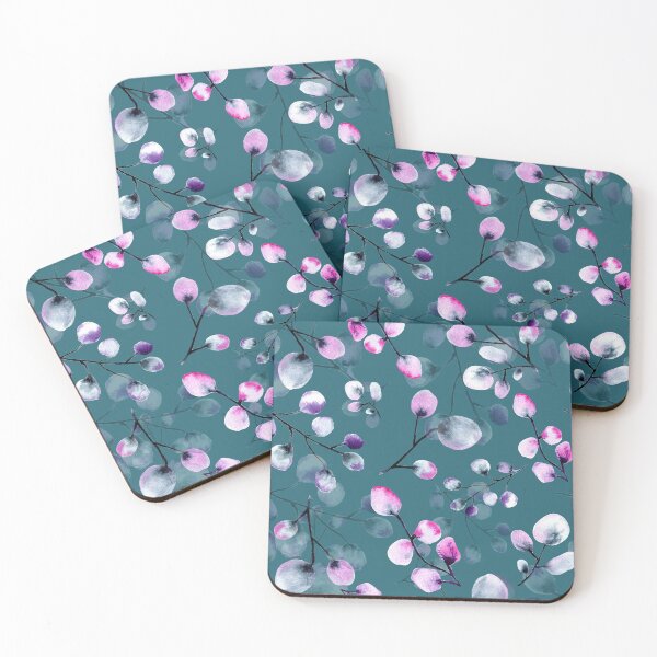 Item preview, Abstract romantic leaves designed and sold by paint-it-fun.