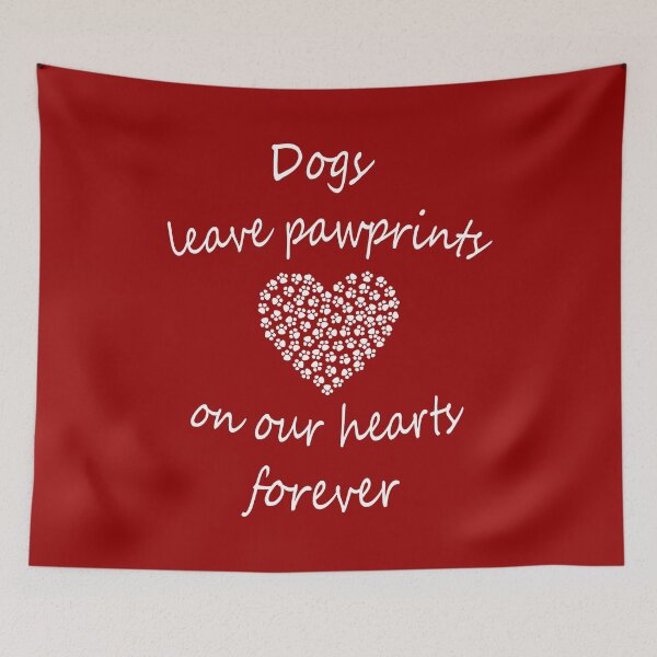 Item preview, Dog Prints (red) designed and sold by ColorfulCortex.