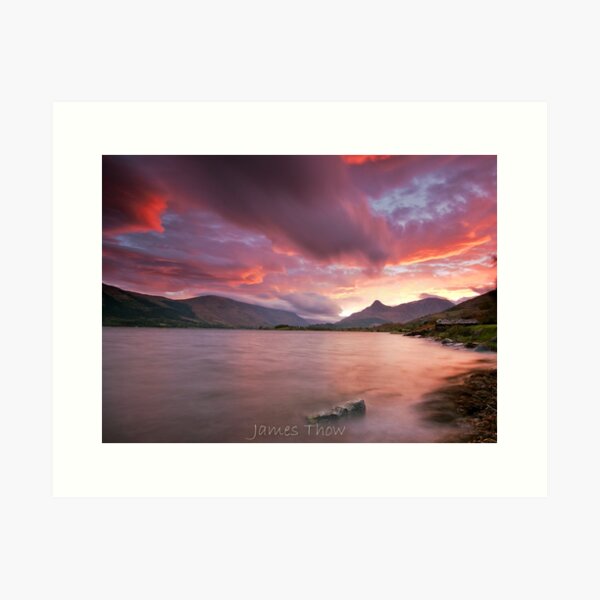 Glencoe sunrise Art Print