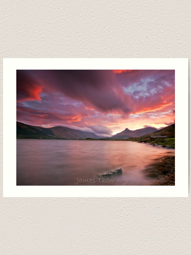 Alternate view of Glencoe sunrise Art Print