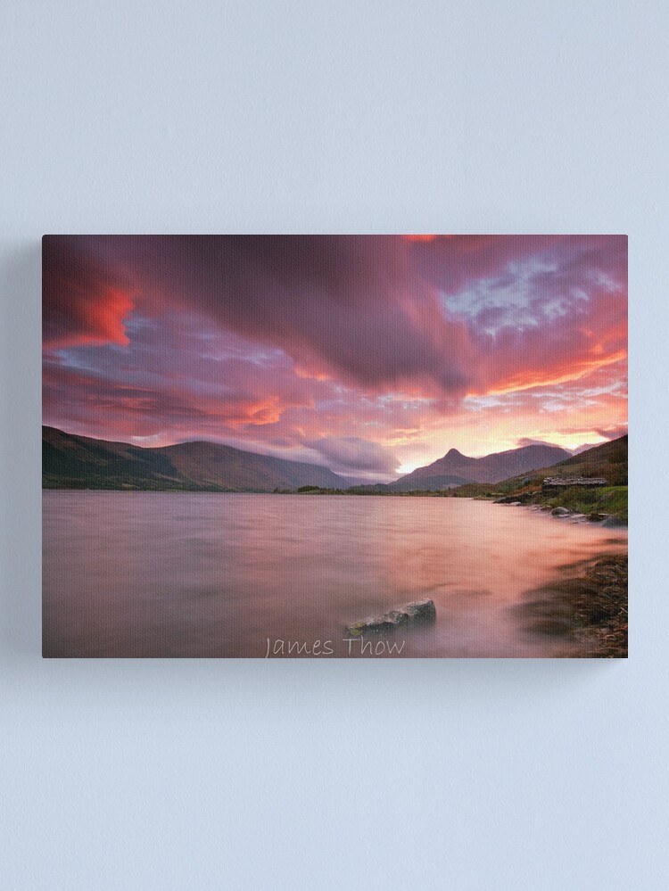 Alternate view of Glencoe sunrise Canvas Print