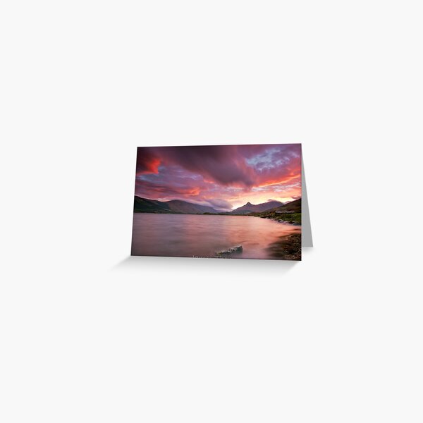 Glencoe sunrise Greeting Card