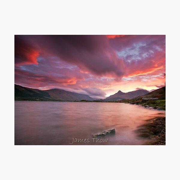 Glencoe sunrise Photographic Print