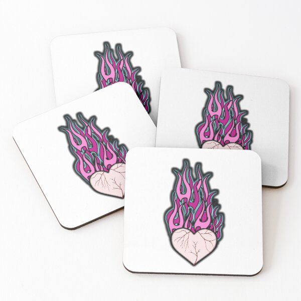 Item preview, Burning Heart designed and sold by AbsintheMoon.