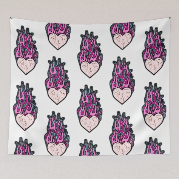 Item preview, Burning Heart designed and sold by AbsintheMoon.