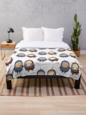 billies ilomilo Throw Blanket
