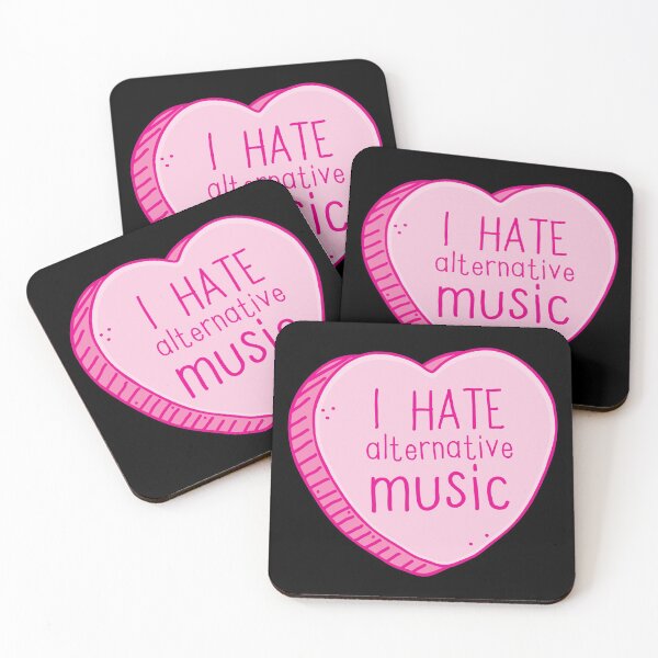 Item preview, I hate alternative music candy heart designed and sold by jazzydevil.