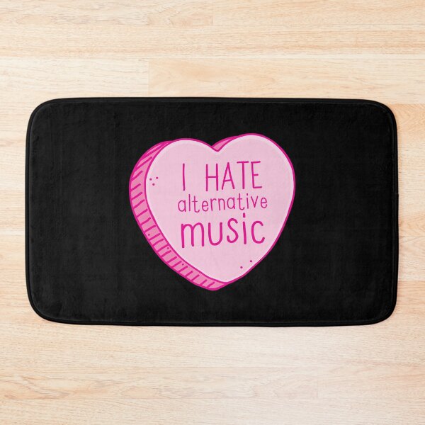 Item preview, I hate alternative music candy heart designed and sold by jazzydevil.