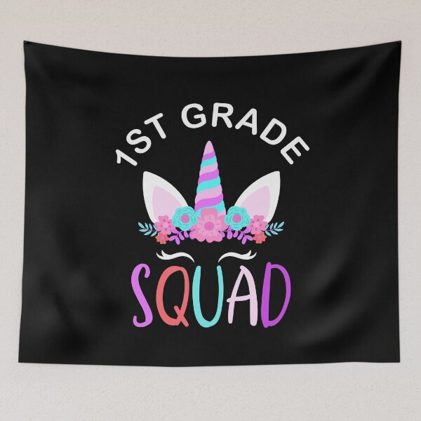 Item preview, 1st Grade Squad Trendy Unicorn Back To School Teacher Students Gift designed and sold by PremiumDesignz.