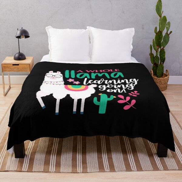 Item preview, Funny Teacher Back To School Llama Gift - A Whole Llama Learning Going On designed and sold by PremiumDesignz.
