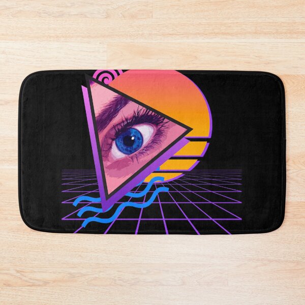 Item preview, Vaporwave eye designed and sold by DerNerd.