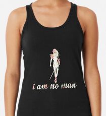 Ich bin kein Mann Tanktop für Frauen
