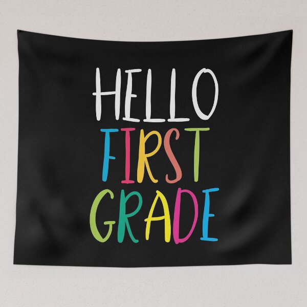 Item preview, 1st Grade Class Student Teacher Trendy Back To School Gift - Hello First Grade designed and sold by PremiumDesignz.