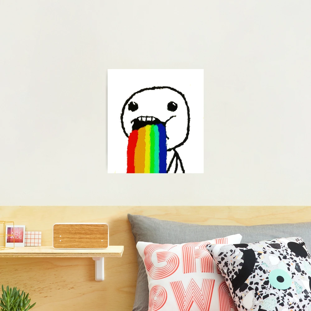 Salivating Rainbow Meme