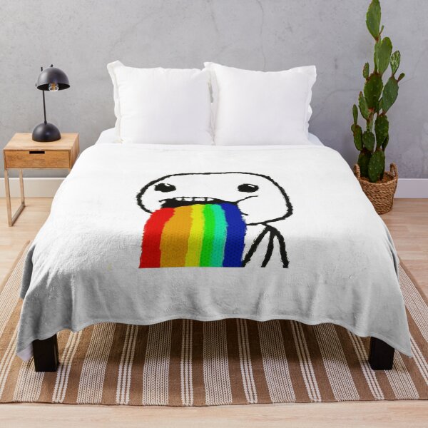 Item preview, Salivating Rainbow Meme designed and sold by WallMemes.