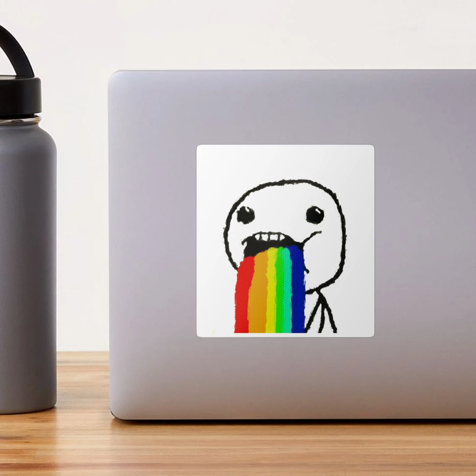 Salivating Rainbow Meme