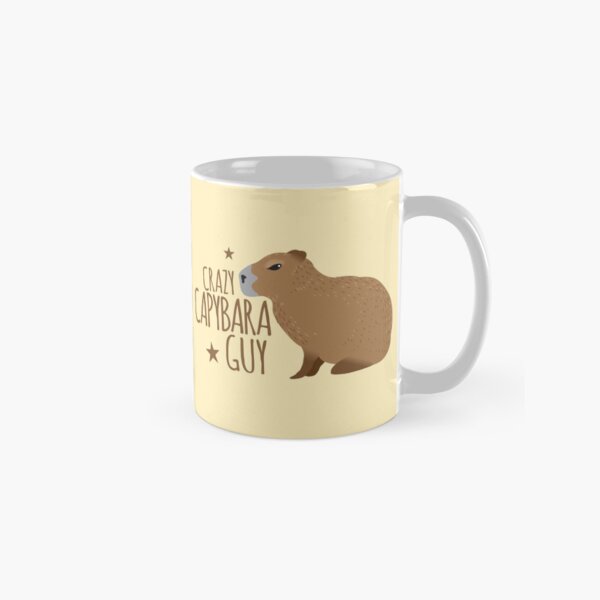 Item preview, Crazy Capybara guy designed and sold by jazzydevil.