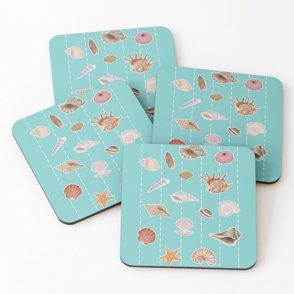 Item preview, SEASHELLS PATTERN designed and sold by Weiliepew.