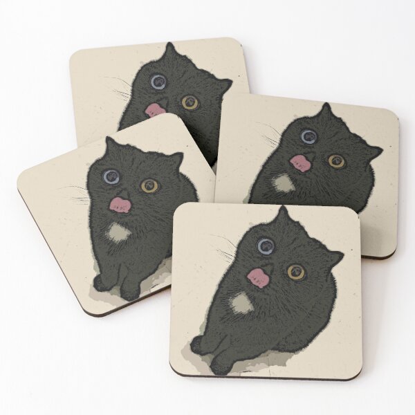 Item preview, Heterochromia Cat designed and sold by WallMemes.