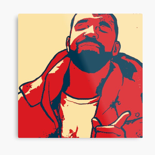 Custom Meme Drake Metal Prints for Sale