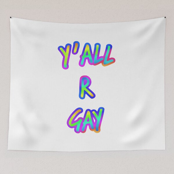 Item preview, y'all r gay designed and sold by Alix Poulsen.
