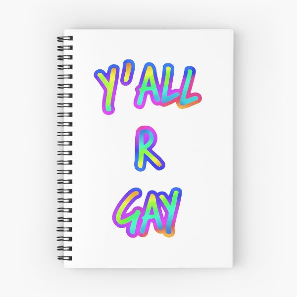 Item preview, y'all r gay designed and sold by Alix Poulsen.