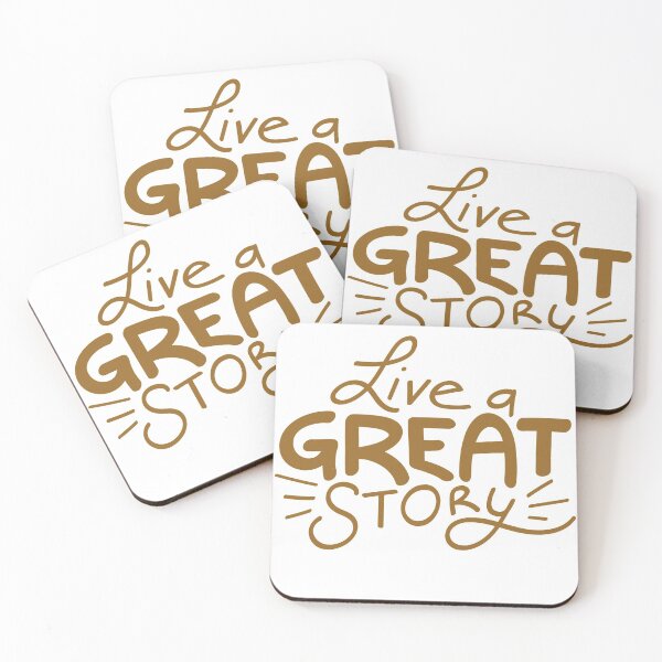 Item preview, Live a great story  designed and sold by Kerry Pritchard.
