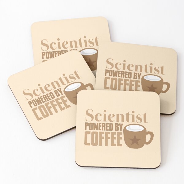 Item preview, Scientist powered by coffee designed and sold by jazzydevil.