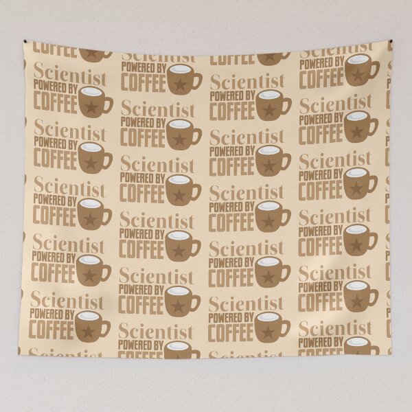 Item preview, Scientist powered by coffee designed and sold by jazzydevil.