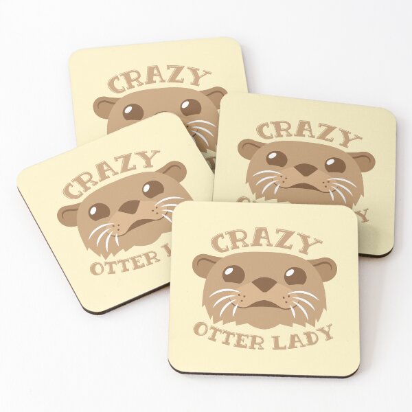 Item preview, Crazy Otter Lady (New face) designed and sold by jazzydevil.