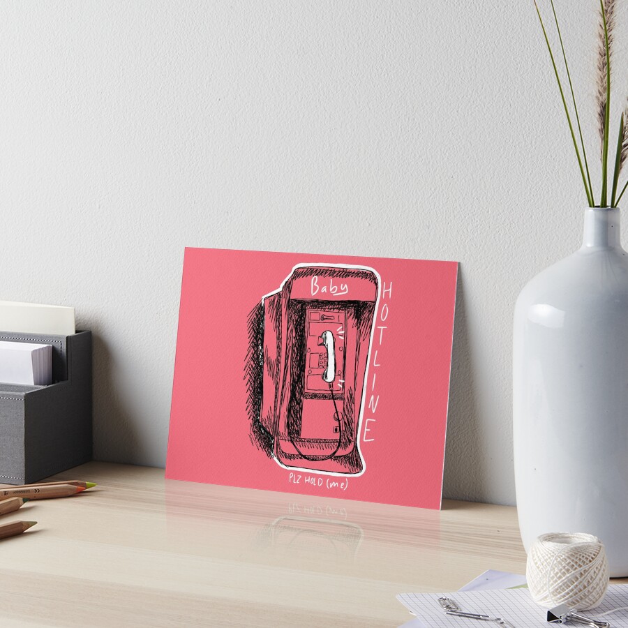 "Baby Hotline (Jack Stauber)" Art Board Print by ScrippyDippy | Redbubble