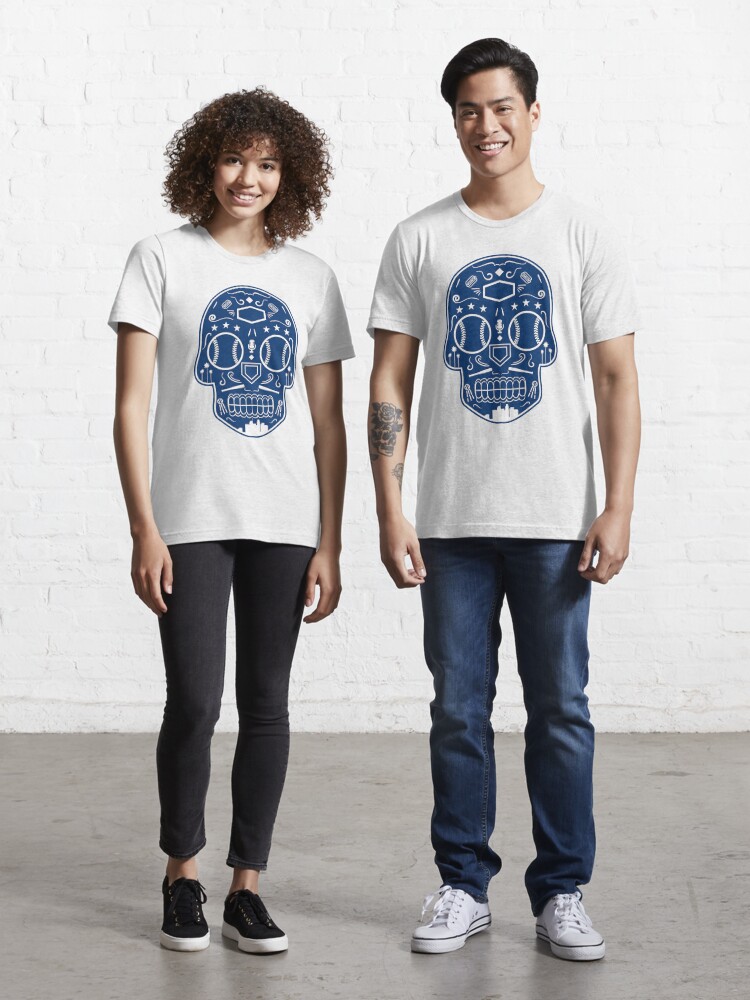 Exclusive Doyers Dia De Los Muertos Sugar Skull LA Tee Shirt-T