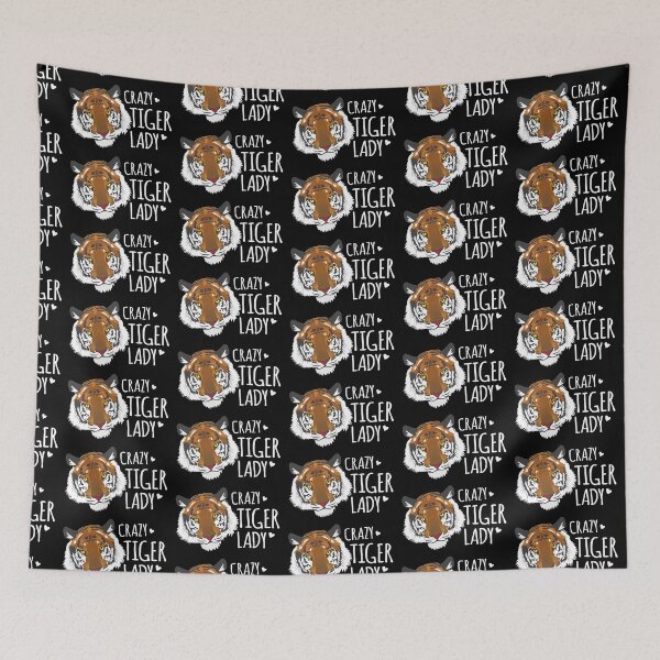 Item preview, Crazy Tiger Lady designed and sold by jazzydevil.