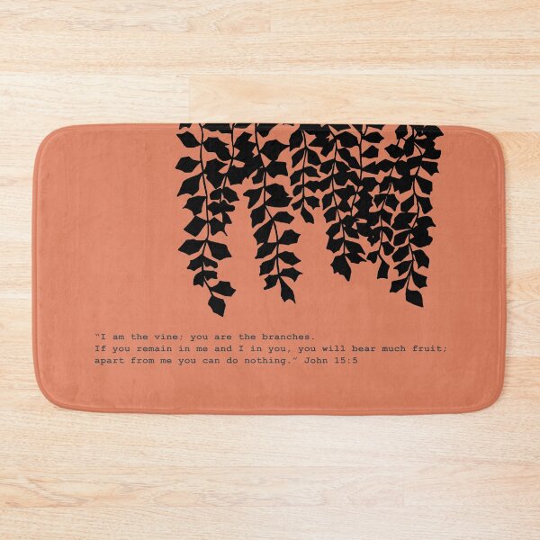 Item preview, Vine + Branches Scripture designed and sold by emeraldseason.